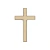 Crucifixo 9cm de mão / metal (ouro-velho) - R1123 - comprar online