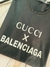 Camiseta Balenciaga X Gucci na internet