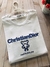 Camiseta Chistian Dior logo emborrachado