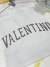 Camiseta Valentino estampa brilhante prateado - comprar online