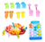BACKUP- Mini Garfinhos Infantil Frutas Lancheira Petisco - Kit 40pçs - loja online