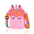 Bolsa de Ombro Pop It para Menina, Mochila Infantil De Silicone Unicórnio na internet