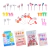 Mini Garfinhos Infantil Frutas Lancheira Petisco - Kit 32pçs