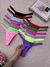 CALCINHA FITA CORES ESTAMPAS VARIADAS