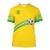 Camisas de futebol personalizadas do Brasil camisetas gráficas da seleção de futebol brasileiro 2022 roupas esportivas suores da equipe Tee Top na internet