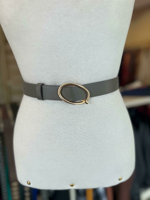 Cinto de Couro Chumbo - comprar online