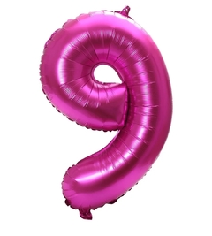Imagen de Globos numero fucsia (32")
