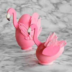 Set Placas Huevo flamenco 10 cm - comprar online