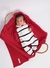 KIT SAÍDA DE MATERNIDADE MIGUEL VERMELHO MINI LORD..