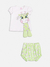 CONJUNTO CAMISETA E TAPA FRALDA GIRAFA BABY VERDE MOMI'