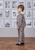 Calça Tweed lilás Animê - Lookinho Kids