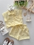 CONJUNTO JUJU AMARELO LISTRADO - comprar online