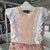 Body vale infantil rose com tricot branco Mini Lady - comprar online
