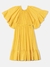 VESTIDO VOLUMOSO AMARELO ANIMÊ'