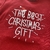 BODY MANGA CURTA THE BEST CHRISTMAS GIFT NATAL GROW UP