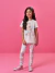 CONJUNTO INFANTIL CAMISETA E LEGGING ESTAMPA URSINHA STRASS
