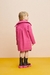 Casaco lã batida pink Momi - Lookinho Kids