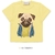 Camiseta infantil pug recicle Dame Dos
