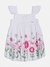 VESTIDO BARRADO COM LAÇO MOMI C1843 - Lookinho Kids
