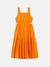 VESTIDO MALHA LARANJA ANIMÊ - comprar online