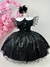 Vestido Marie Tematico Wandinha - Vandinha - loja online
