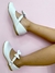 SAPATINHO BRANCO VERNIZ COM LACINHO - Lookinho Kids