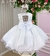 VESTIDO JARDIM DAS BORBOLETAS BRANCO VIVIANE na internet