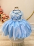 Vestido Infantil Princesas Frozen Elsa C/ Capa Luxo Festas - comprar online