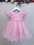 VESTIDO ROSA JARDIM DAS BORBOLETAS - comprar online