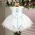 VESTIDO MARIE BRANCO BATIZADO - Lookinho Kids
