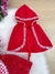 ROMPER VESTIDO MESVERSÁRIO CHAPÉUZINHO VERMELHO - loja online