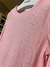 BLUSA MANGA LONGA CANELADA COM STRASS MOMI - comprar online
