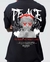 CAMISETA OVERS ANGEL PEACE PRETA na internet