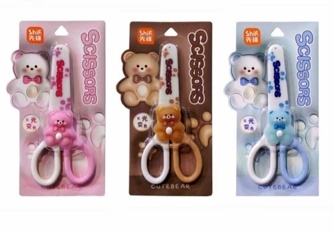 Tesoura Escolar Urso