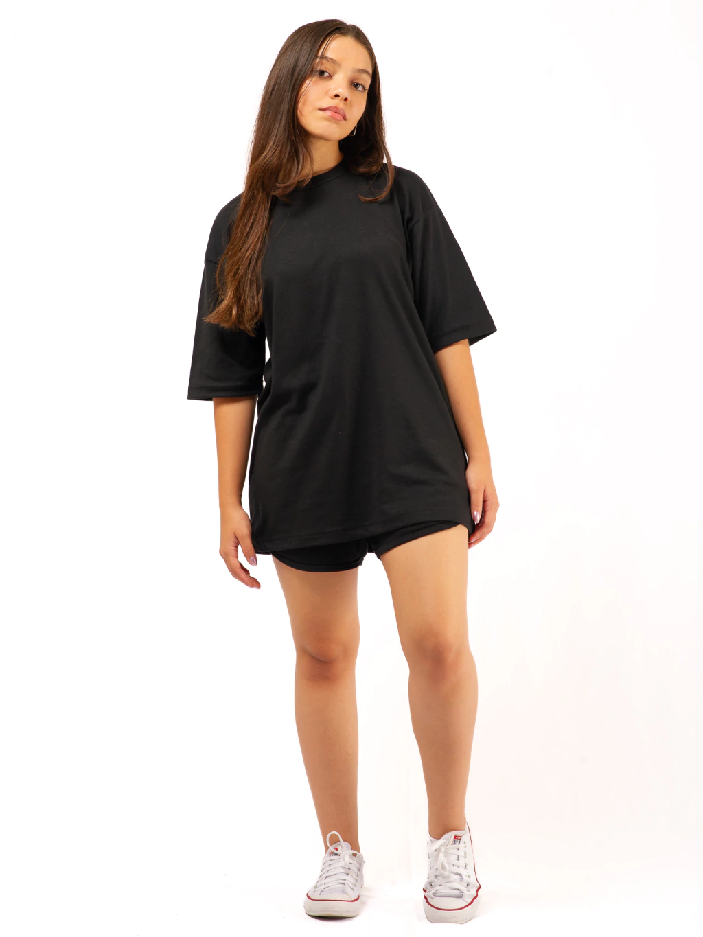 Camiseta Oversized Suedine