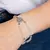 PULSERA ACERO ROSARIO