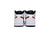 Jordan 1 Mid Black Chile Red White - loja online