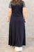 Vestido Longo com Recortes Assimétricos - Grazi Makes Fashion