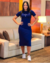 Vestido Believe azul