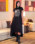 Vestido Leão gola alta