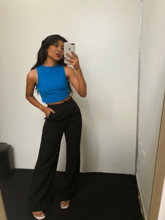 Pantalona Emme Alfaiataria Preta na internet