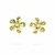 Brinco 2 em 1 Flor e Ponto de Luz - comprar online