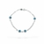Pulseira Olho Grego Lado A Lado - comprar online