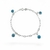 Pulseira Olho Grego Pendurado - comprar online
