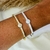 Bracelete Trevo Cravejado na internet