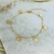 Pulseira Plaquinha Fosca - Lavi Romero Semijoias