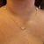 Choker 3 Corações Cristal na internet