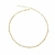 Choker Veneziana Dupla Com Ponto De Luz