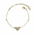 Pulseira Coração Cravejado - comprar online