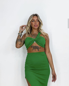 CONJUNTO TATIANE COM BOJO TECIDO CANELADO COM POLIAMIDA - loja online